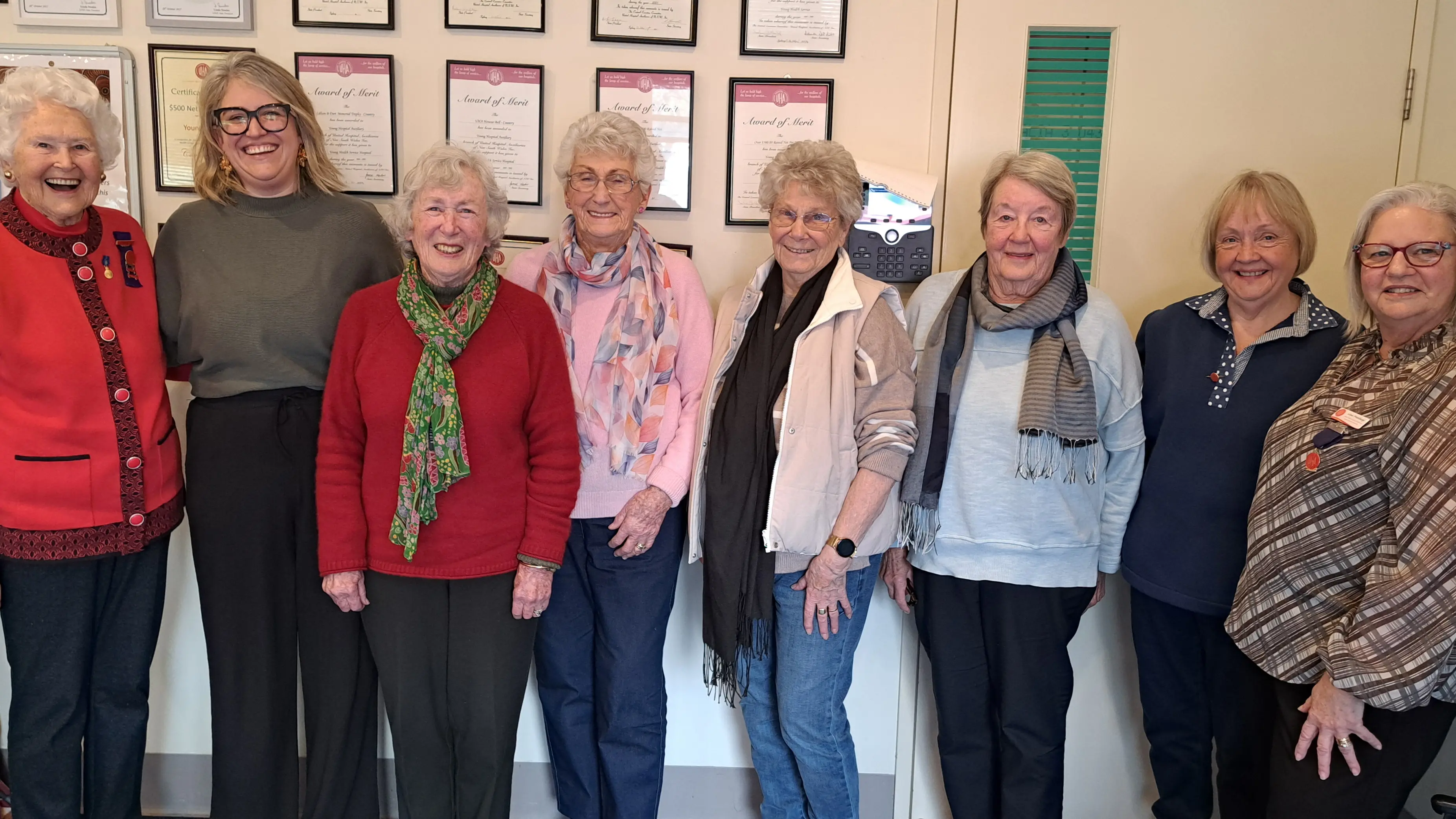 Young Hospital Auxiliary reflect on successful year