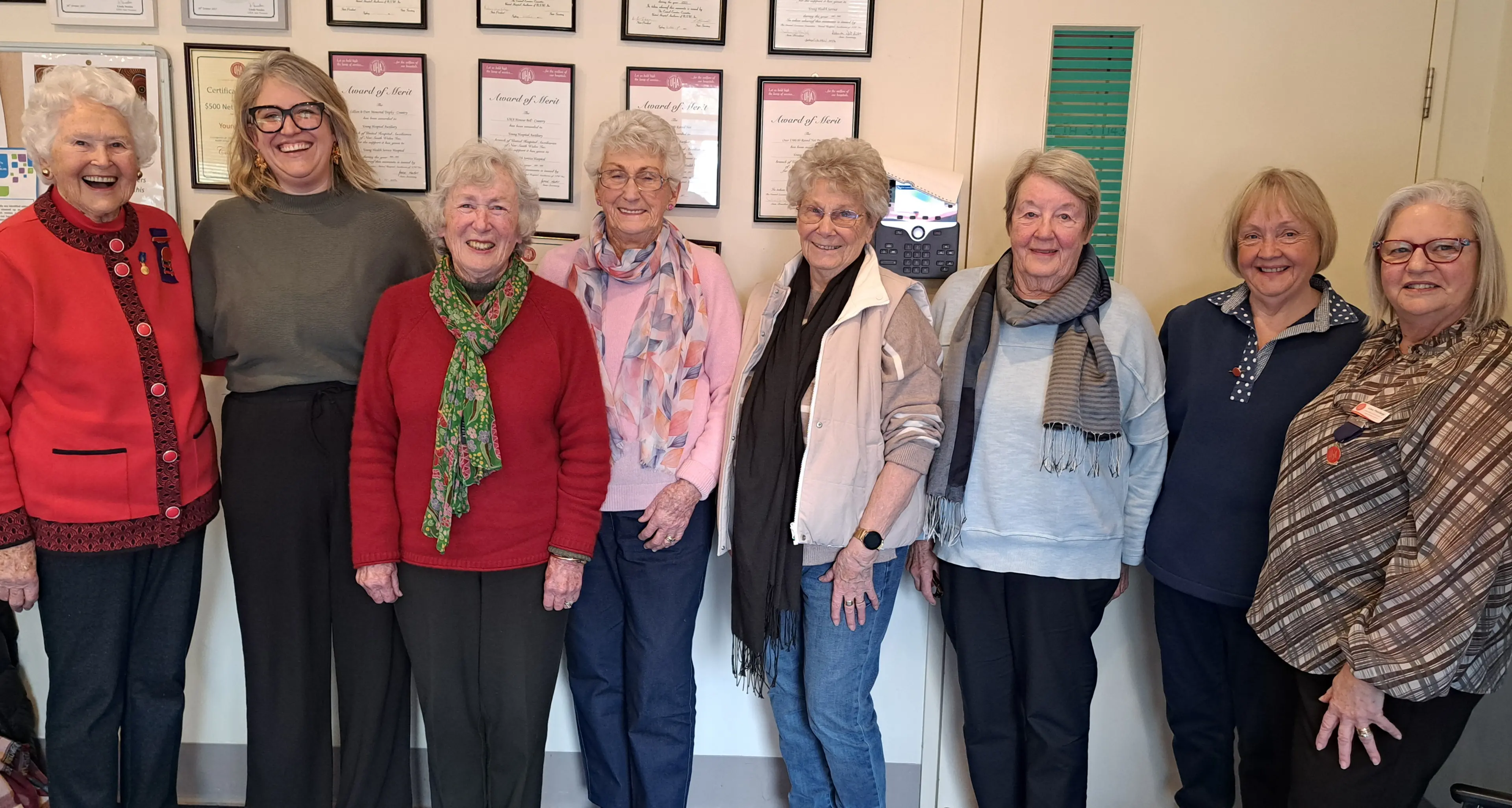 Young Hospital Auxiliary reflect on successful year