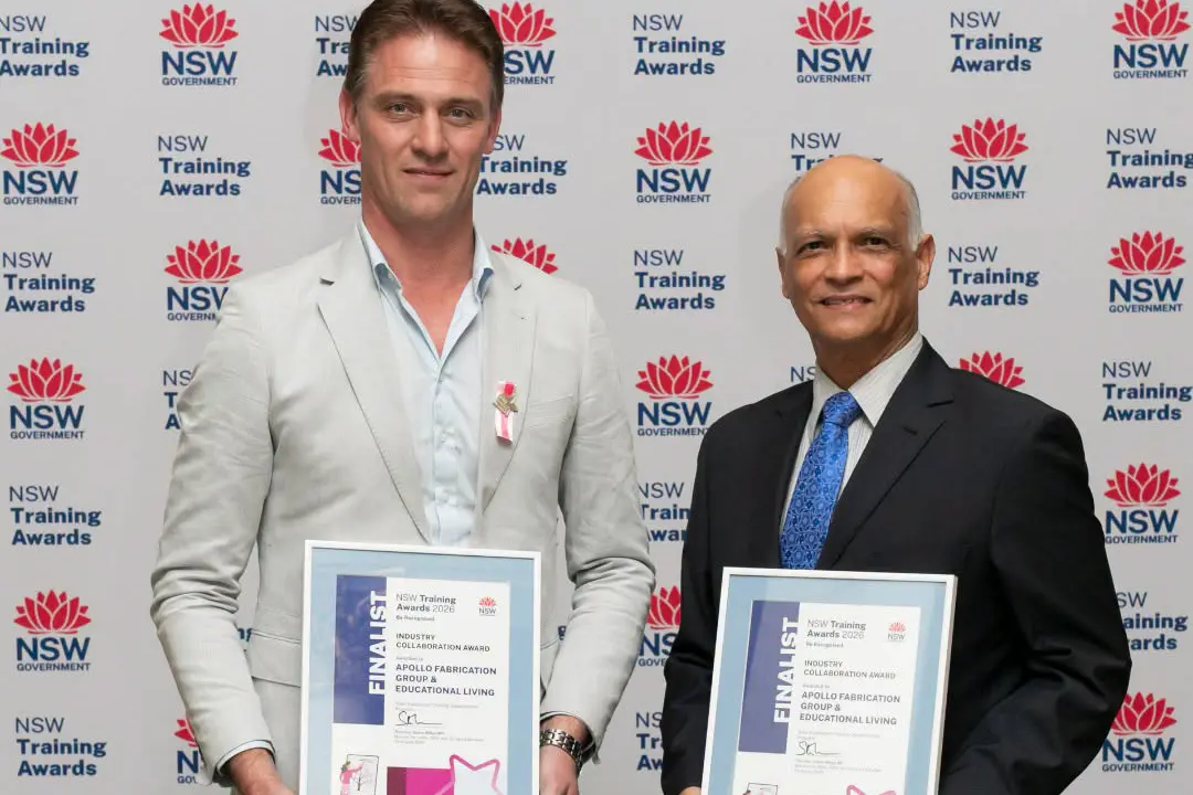 State award for training program