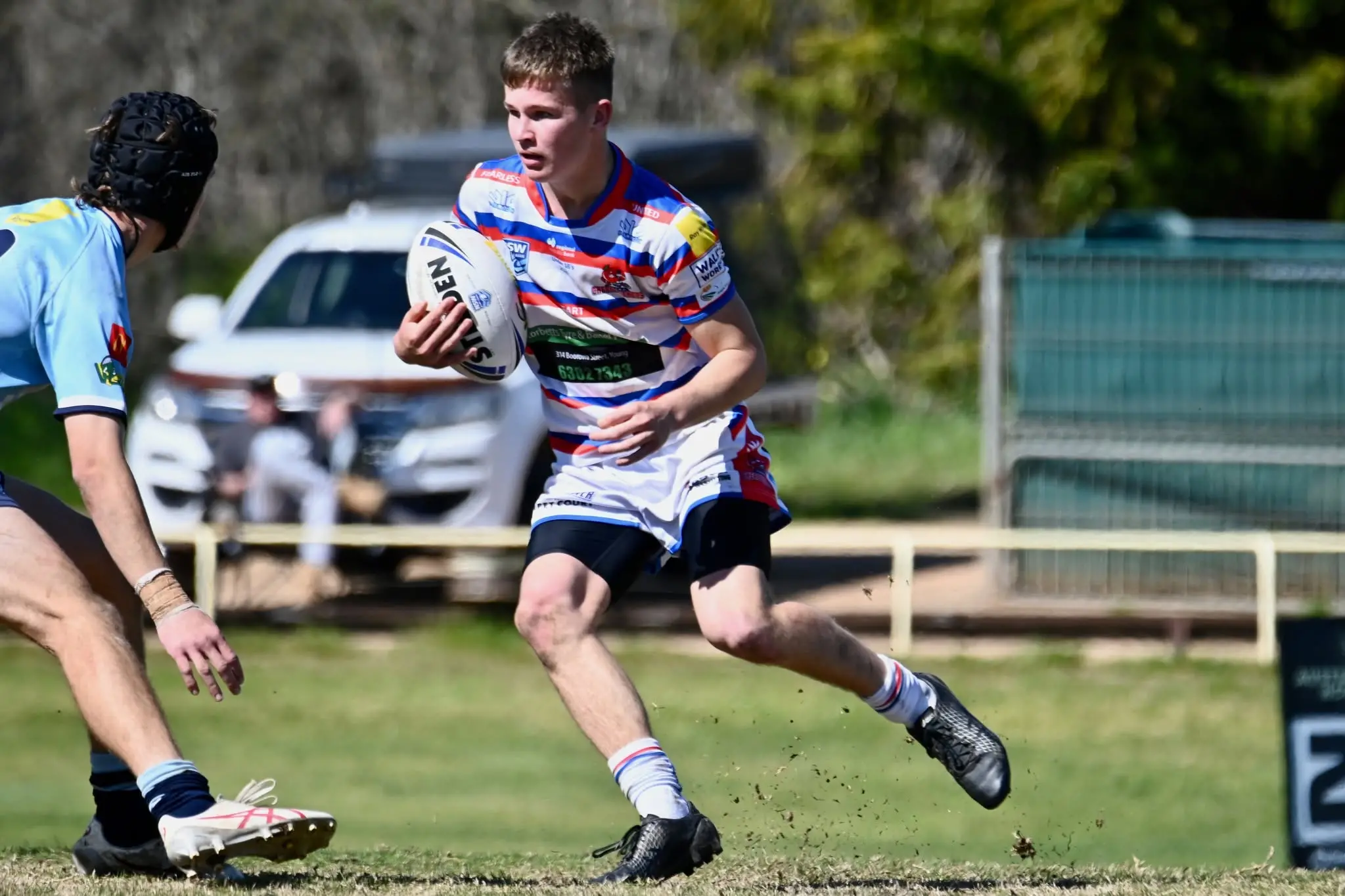 <p>The Young Cherrypickers Under 18s have pulled off a thrilling 26-22 win over Tumut to stay alive in the finals series. PHOTO: Young RLFC Facebook </p>\\n