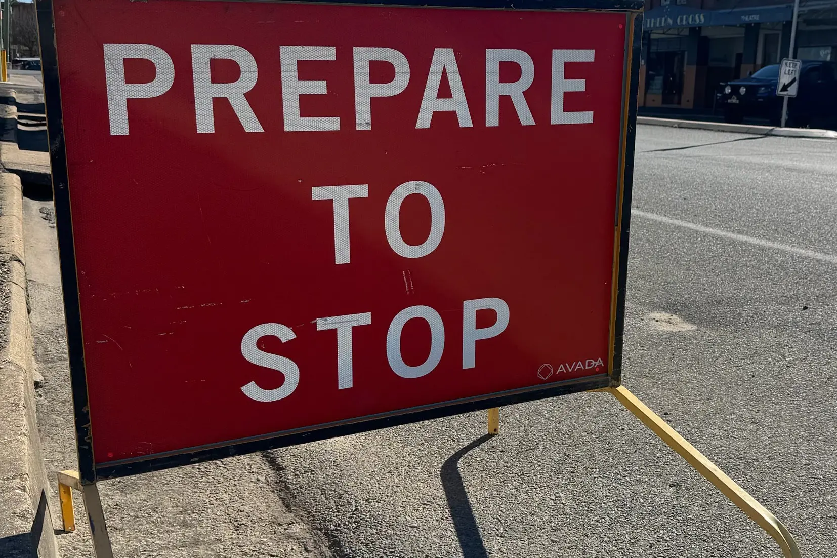 <p>Take caution at roadworks around town. PHOTO: Ryan Long</p>\\n