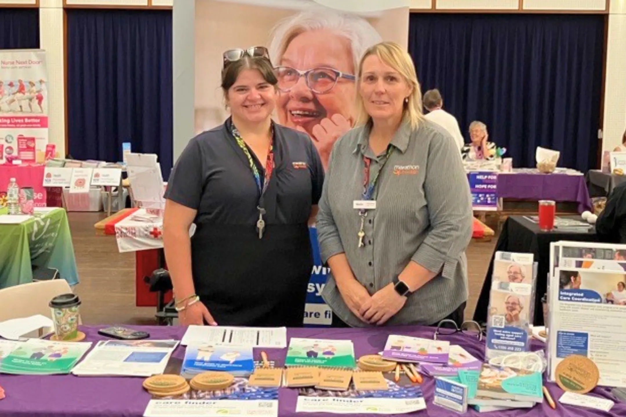 <p>Marathon Health Senior Care Finder Maree Piffero and fellow local Care Finder team member Jade McKay, helping older people across the region navigate aged care and community supports.</p>\\n