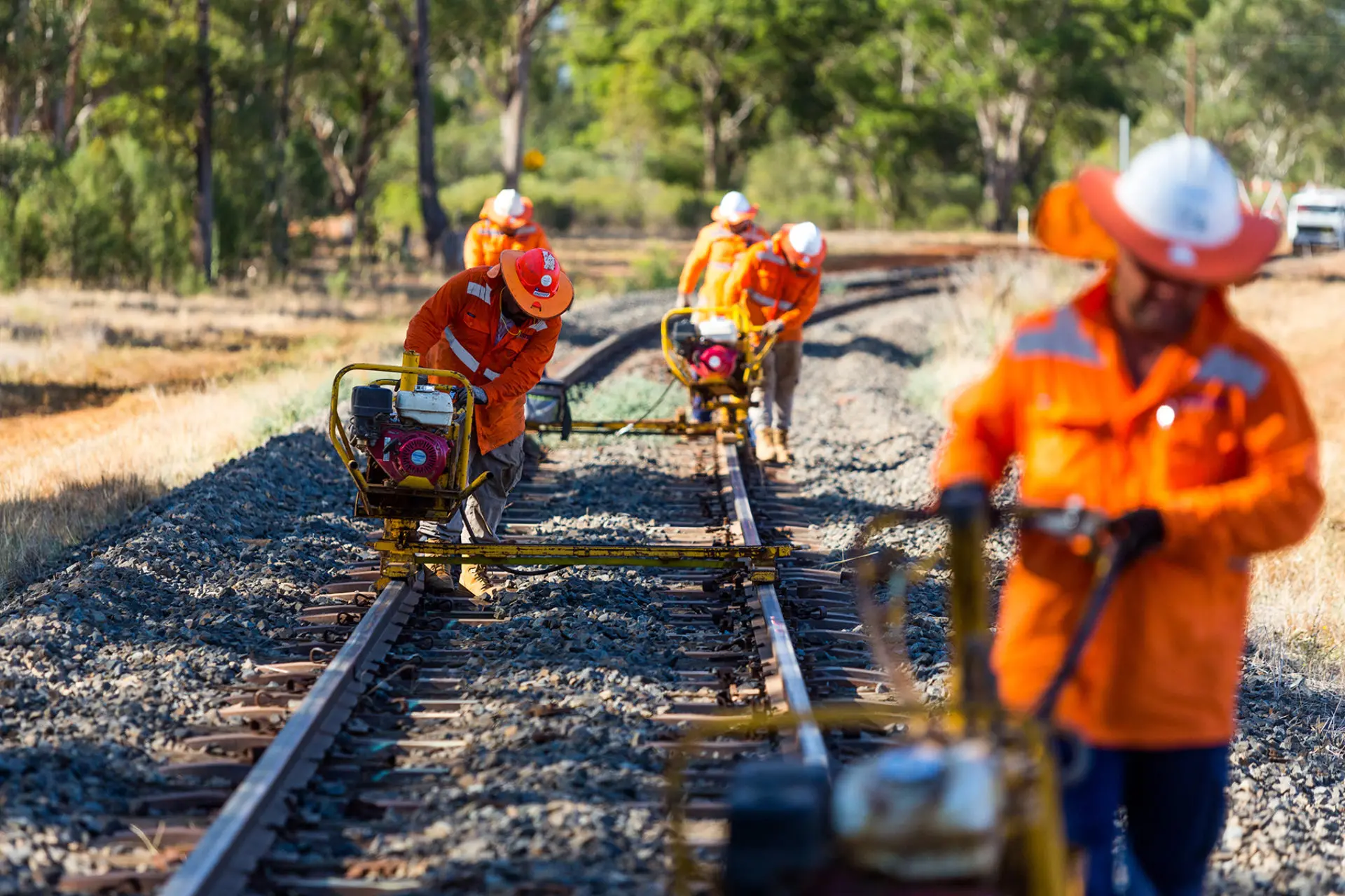 <p>WORK BLITZ: The 83.5-hour \\u2018super possession\\u2019 will bring together a concentrated burst of maintenance and upgrade works across 176 sites in NSW and Victoria, closing the rail line from 10:30pm Friday 11 September to 10am Tuesday 15 September. PHOTO: ARTC</p>\\n