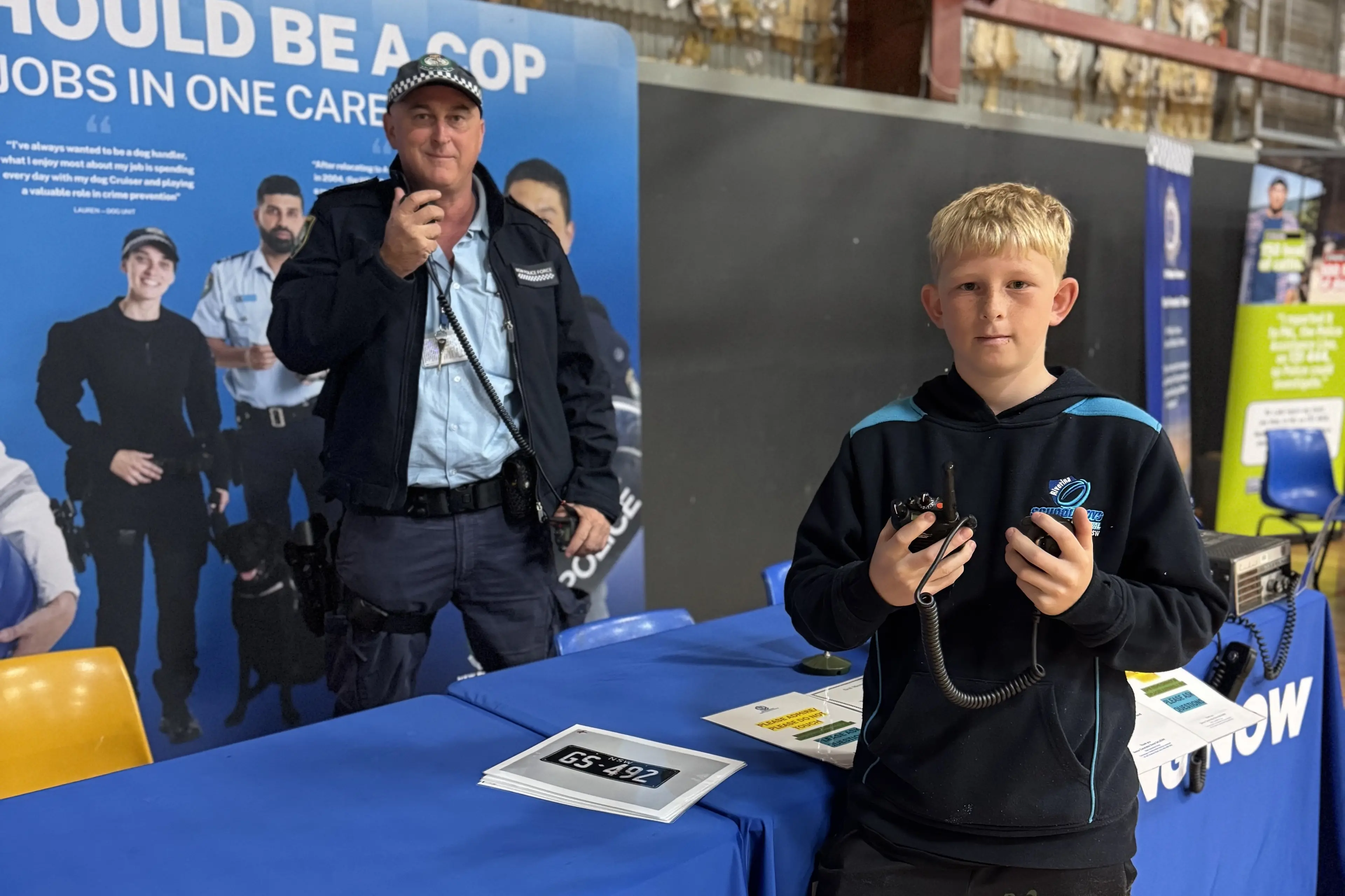 Locals turn out for Be a Cop in your Home Town Roadshow