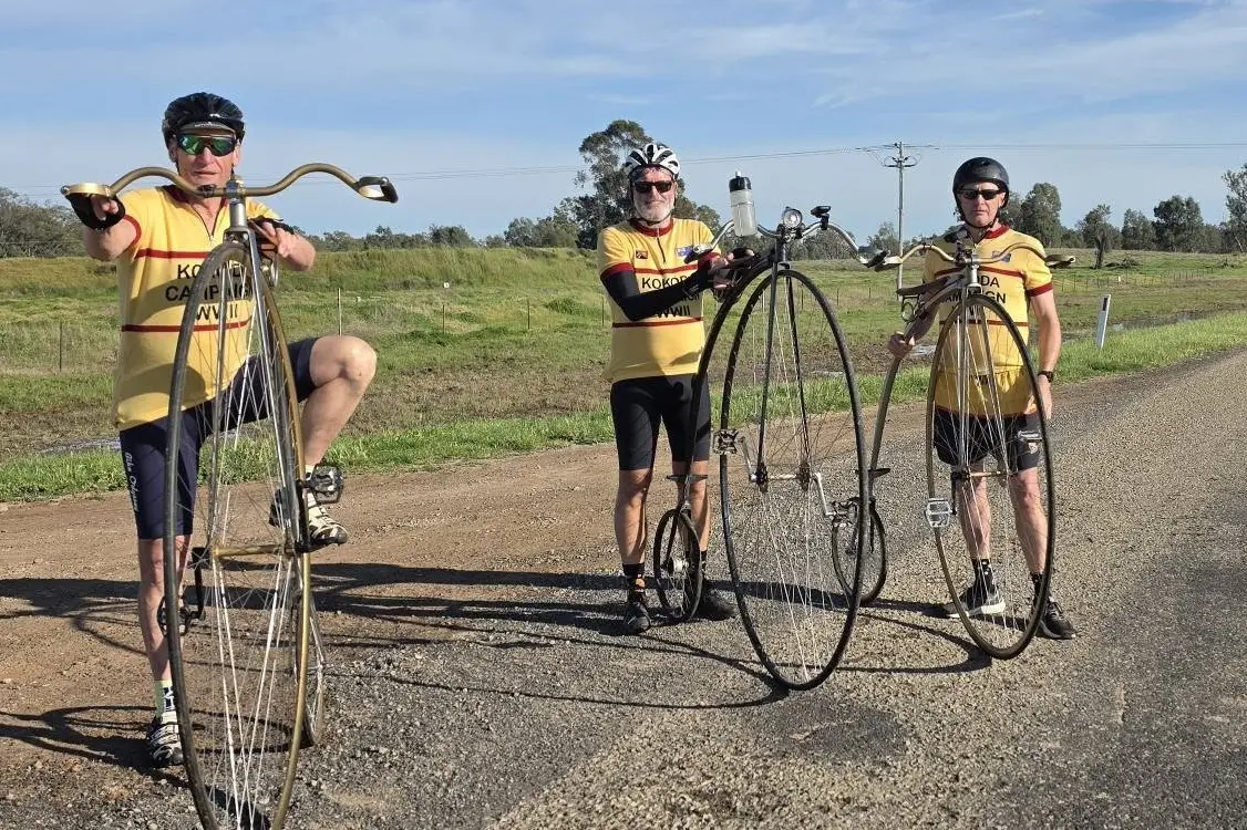 Pedalling for Kokoda
