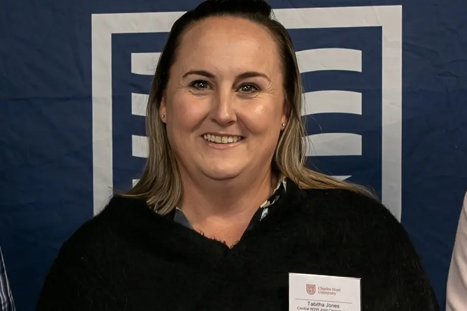 <p>Tabitha Jones at the awards ceremony. PHOTO: Supplied</p>\\n