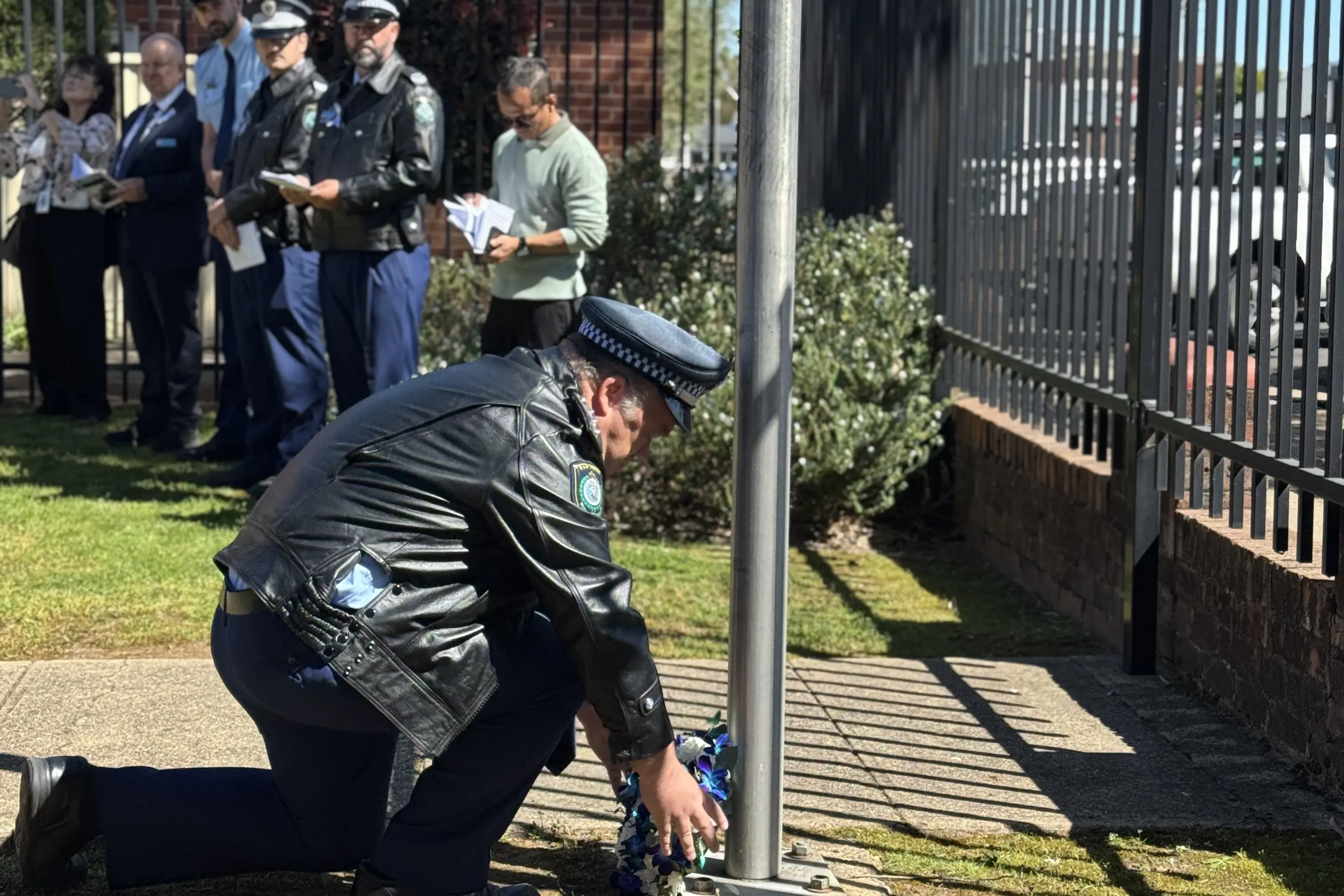 Police Remembrance Day marked in Young