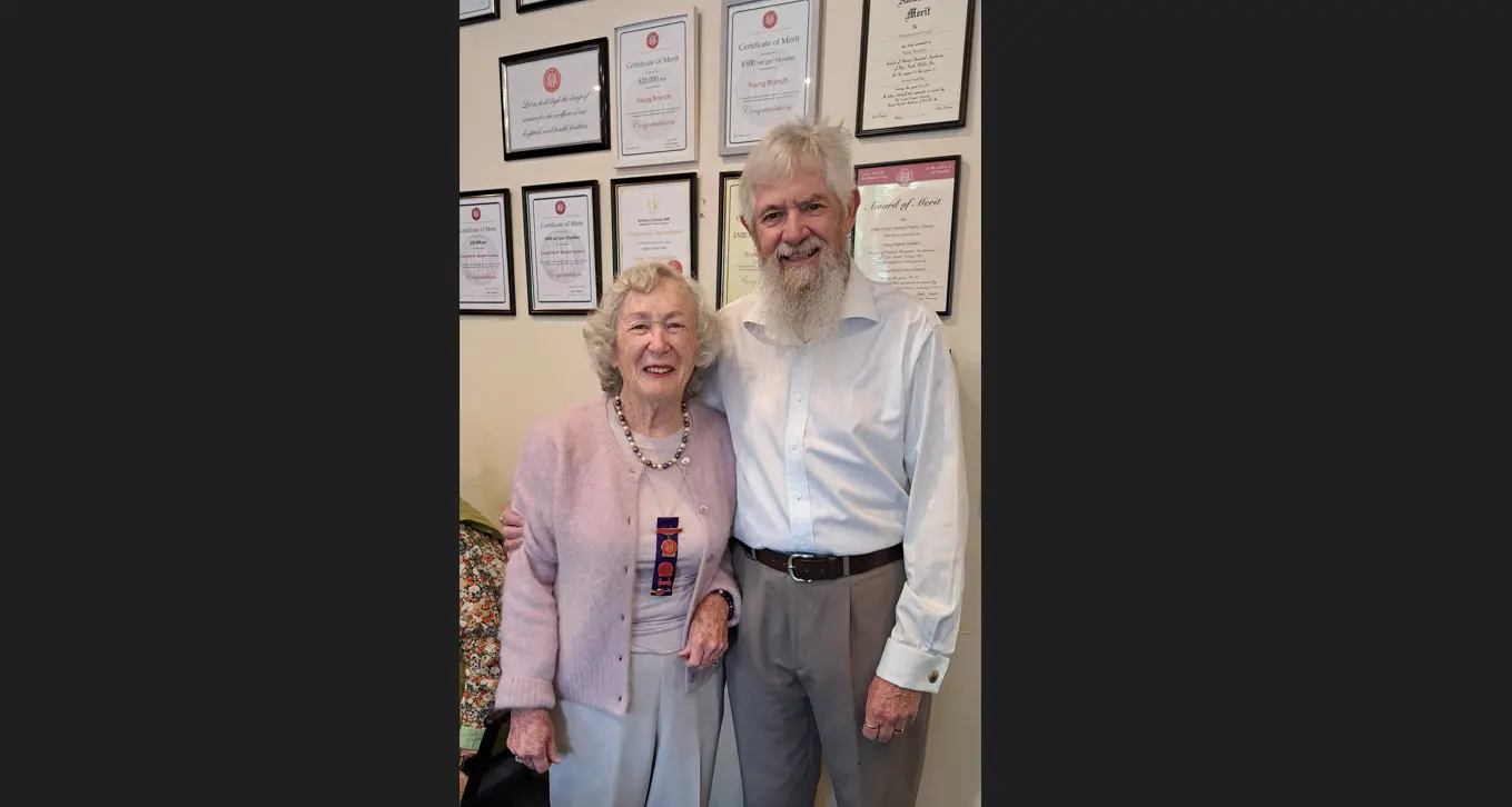 Hospital Auxiliary accepts $10,000 donation