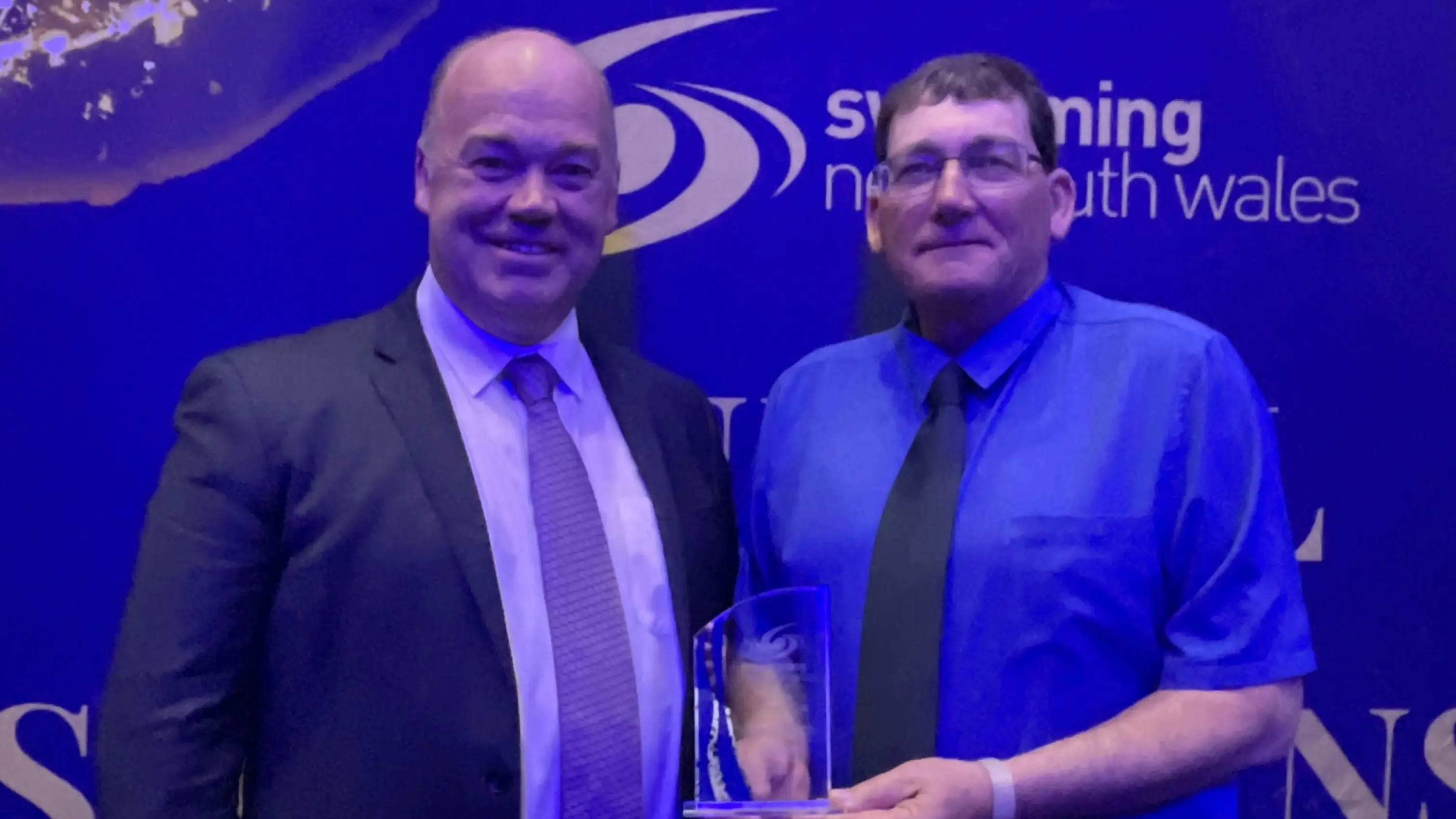 Lake wins top swimming volunteer award
