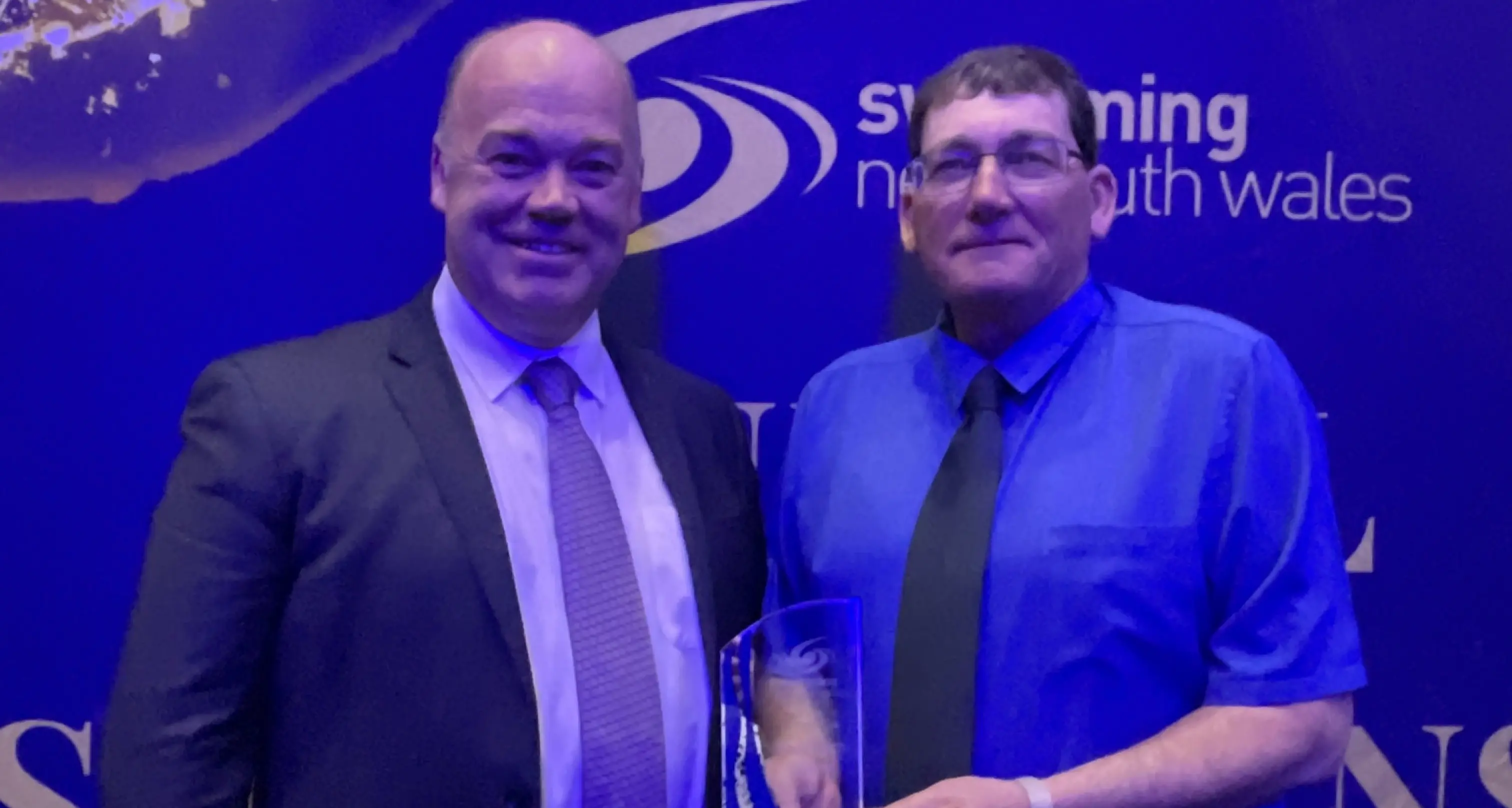 Lake wins top swimming volunteer award