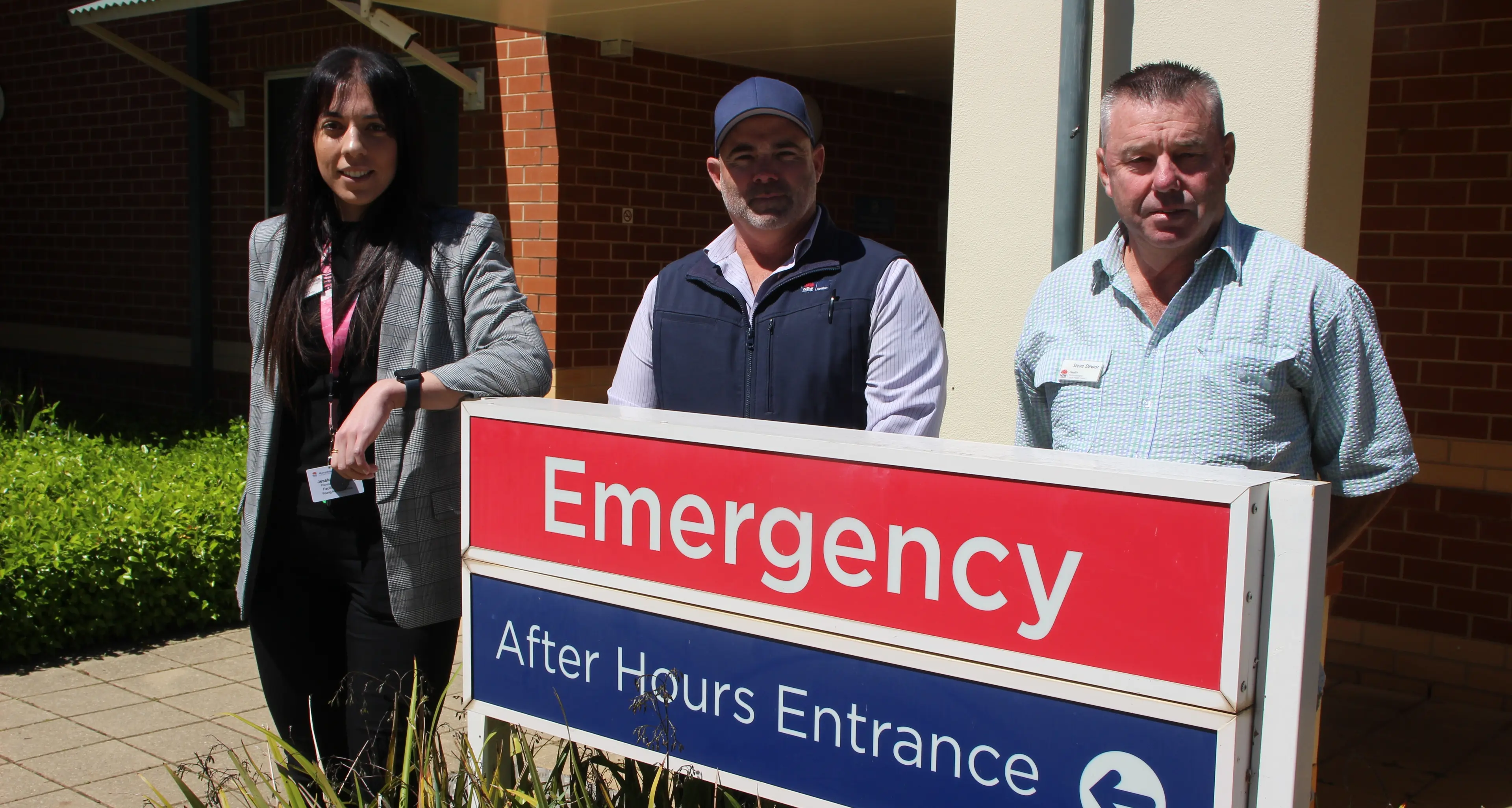 $594,000 grant to improve emergency department