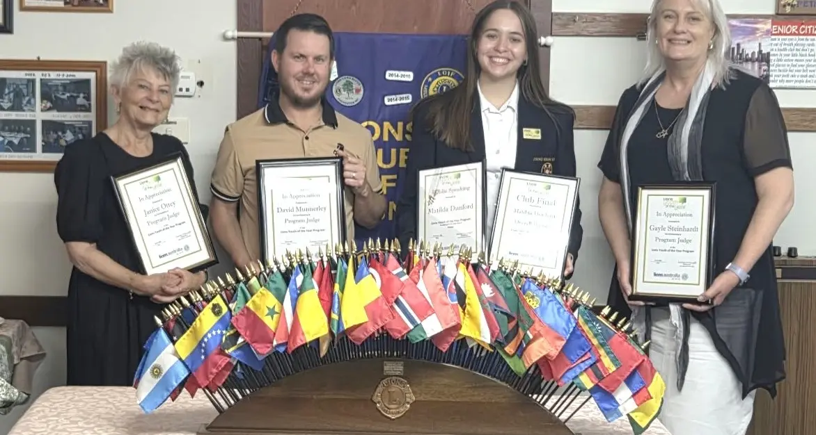 Matilda wins Youth of the Year
