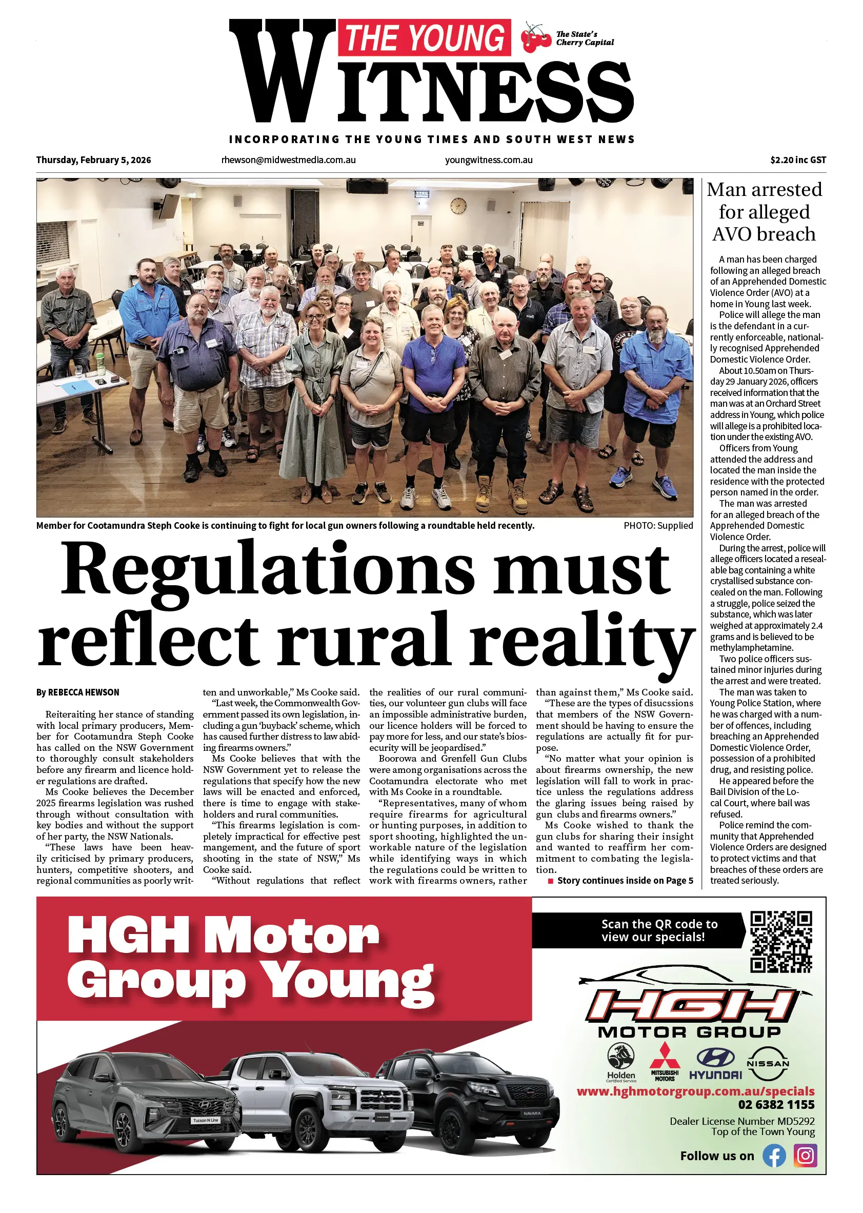 Young Witness, Thursday, February 5, 2026