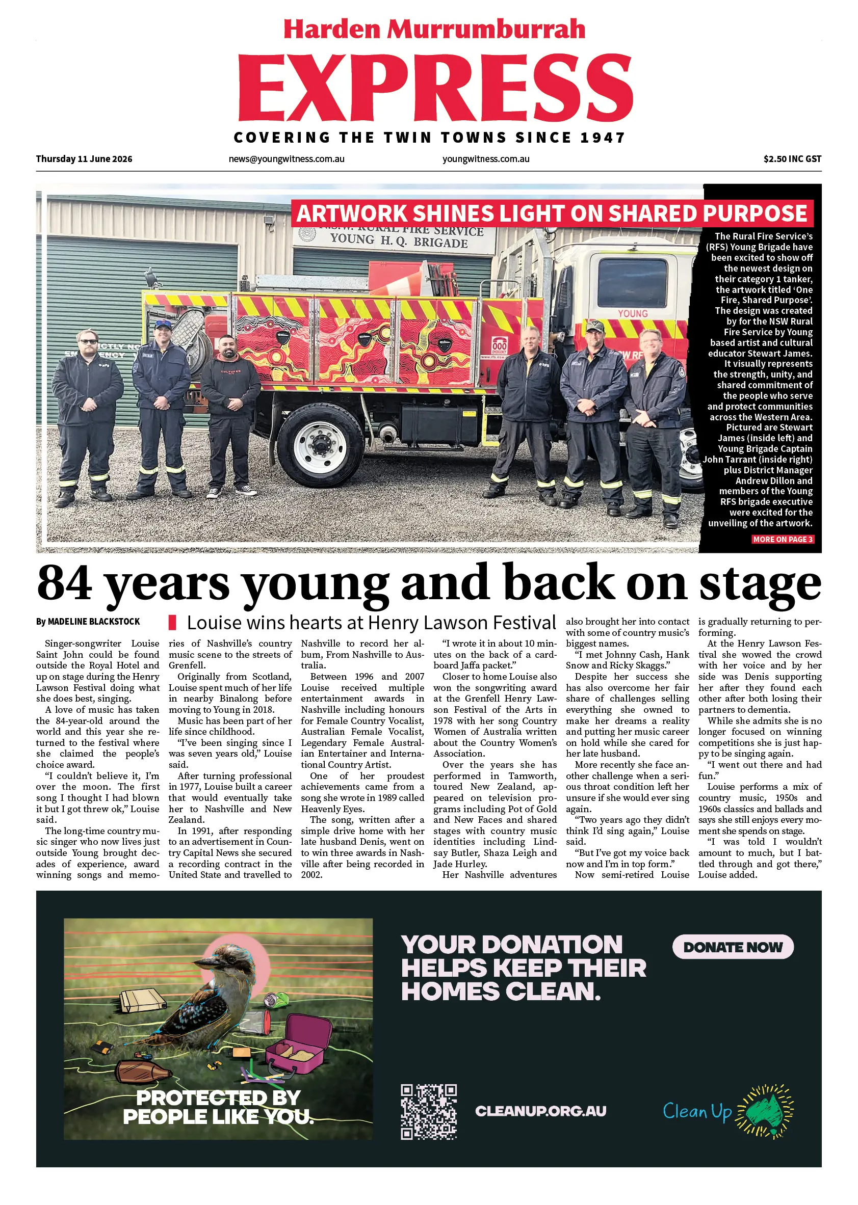 Harden Murrumburrah Express, Thursday 11 June 2026