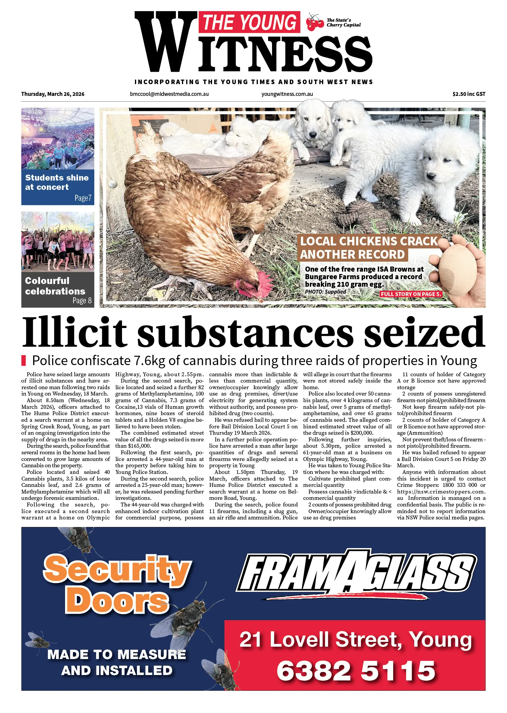 Young Witness, Thursday, March 26, 2026