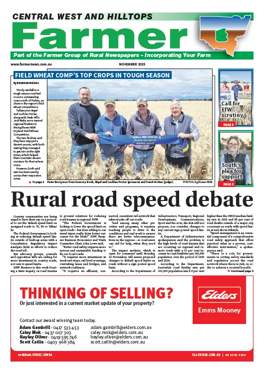 Central West & Hilltops Farmer, November, 2025