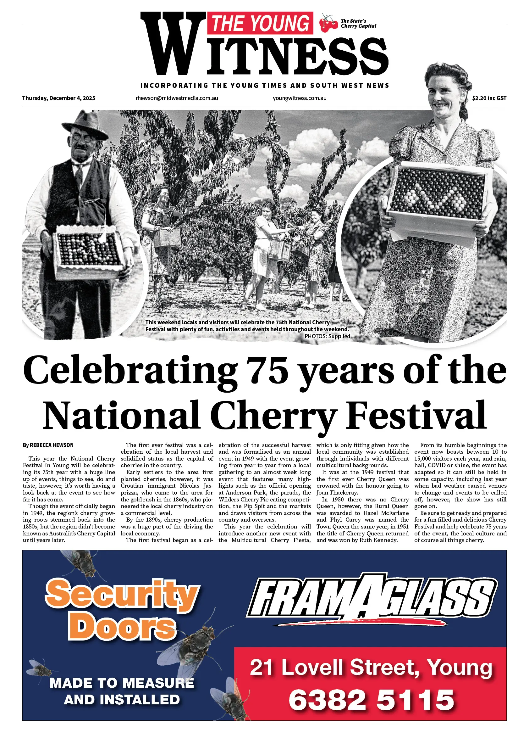 The Young Witness, Thursday, December 4, 2025