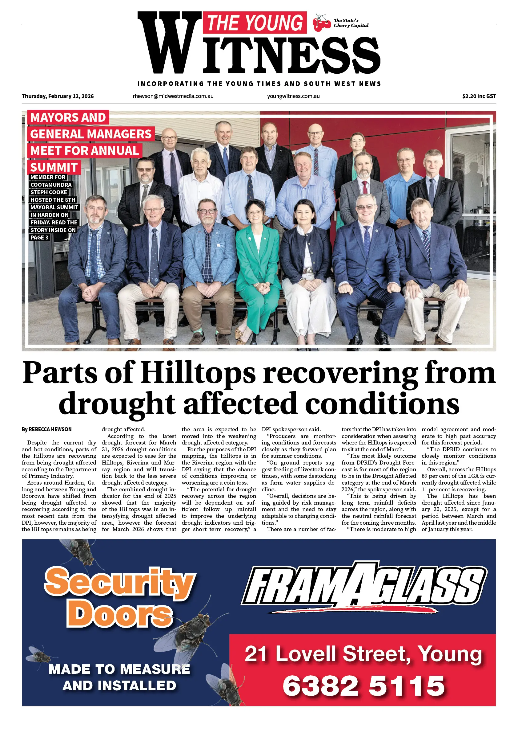 Young Witness, Thursday, February 12, 2026